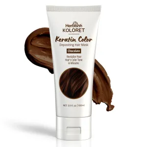 Koloret Keratin Color Depositing Hair Mask Chocolate