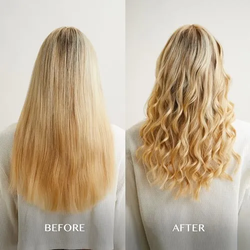 Kristin Ess 1 Titanium Curling Iron Beach Waves Ionic Fast Heat Dual Voltage