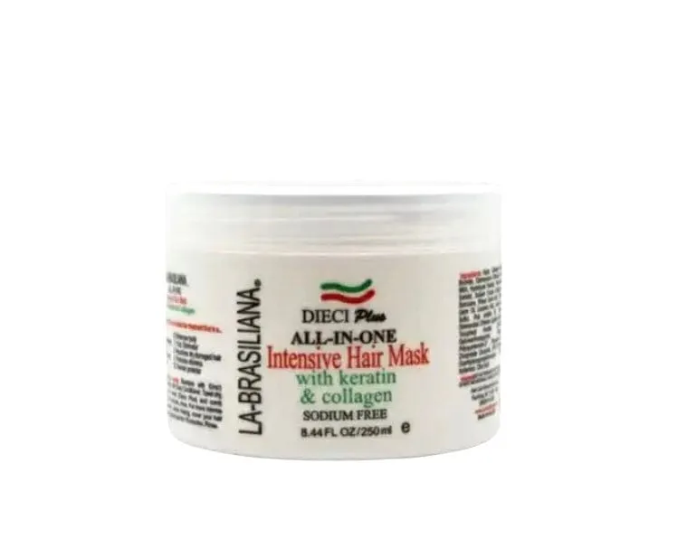 Labrasiliana Dieci Plus All-In-One Intensive Hair Mask 8.44 oz