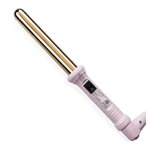 L'ANGE HAIR COMIND106486 Ondul Titanium Curling Wand | Professional Hot Tools Curling Iron 1 Inch | Salon Hair Styling Wands for Beach Waves | Best Hair Curler Wand for Frizz-Free, Lasting Curls | Blush 25 MM (B06XQCRV6J)