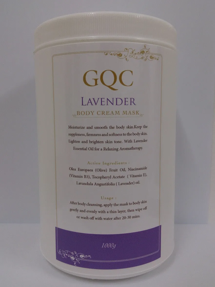 Lavender Body Cream Mask