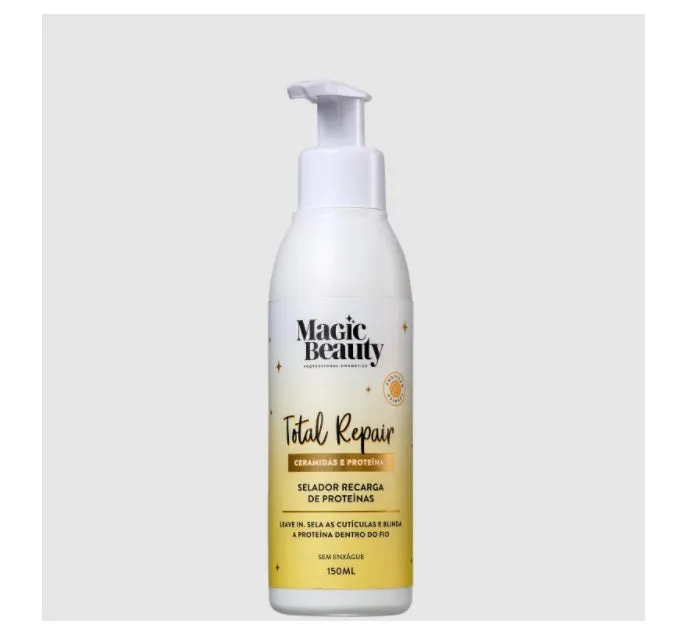 Leave-in Total Repair Damaged Hair Shine Treatment Finisher 150ml - Magic Beauty