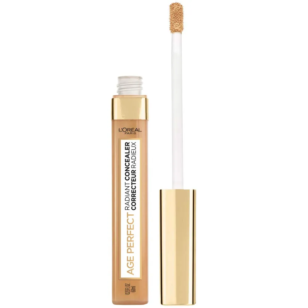 LOral Paris Age Perfect Radiant Concealer with Hydrating Serum and Glycerin, Golden Honey