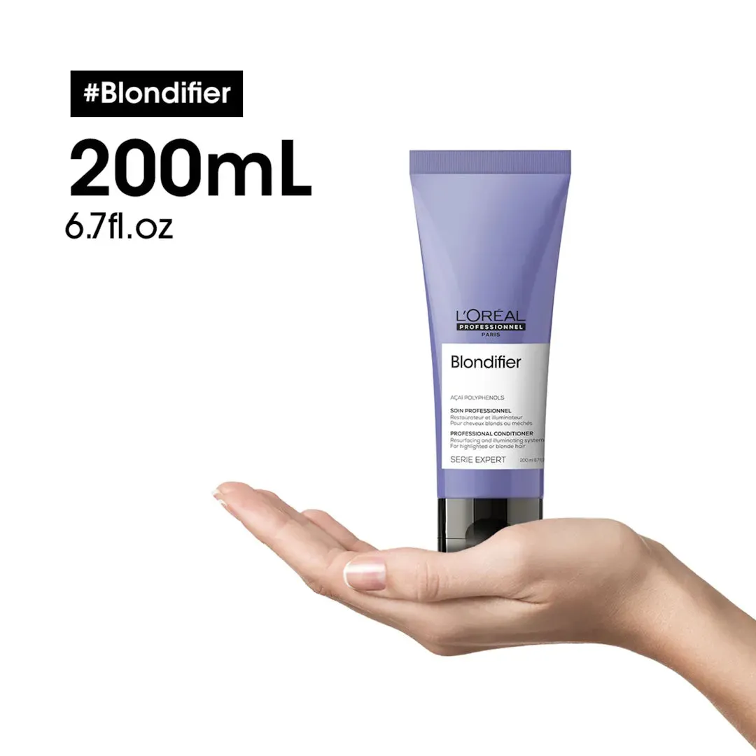 L'Oréal Professionnel Serie Expert Blondifier Gloss Shampoo, Conditioner & Mask Trio Pack