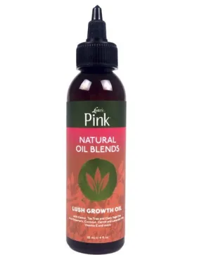Lusters Products Pink Natural Oil Blends Lush Growth Oil