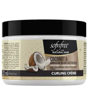 M And M Cosmetics Sof N Free Coconut And Jamaican Black Castor Curling Creme