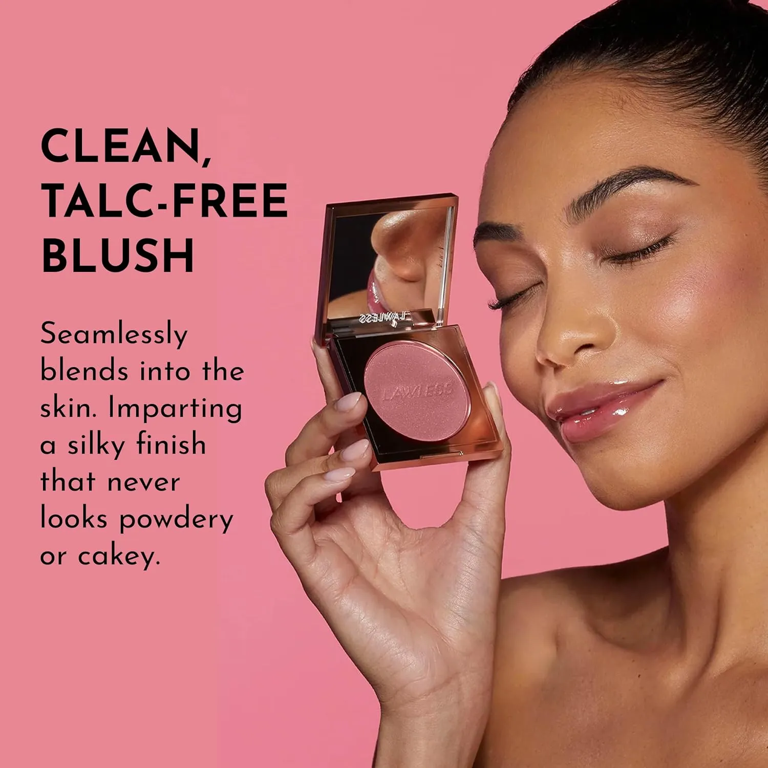 Make Me Blush Talc Free Velvet Blush, Indian Summer, Pink, 0.18 Ounce