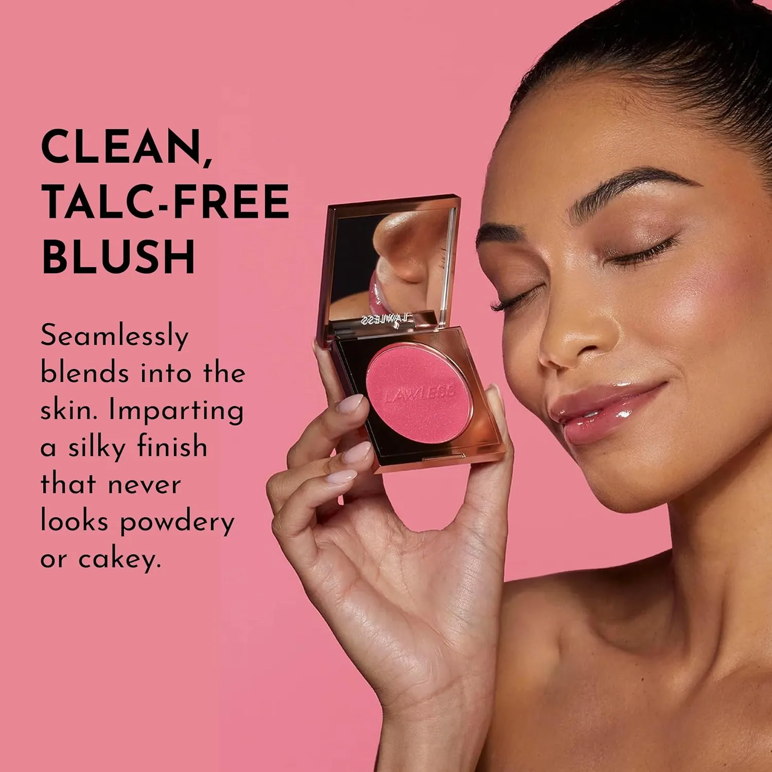 Make Me Blush Talc Free Velvet Blush, Watermelon, Pink, 0.18 Ounce