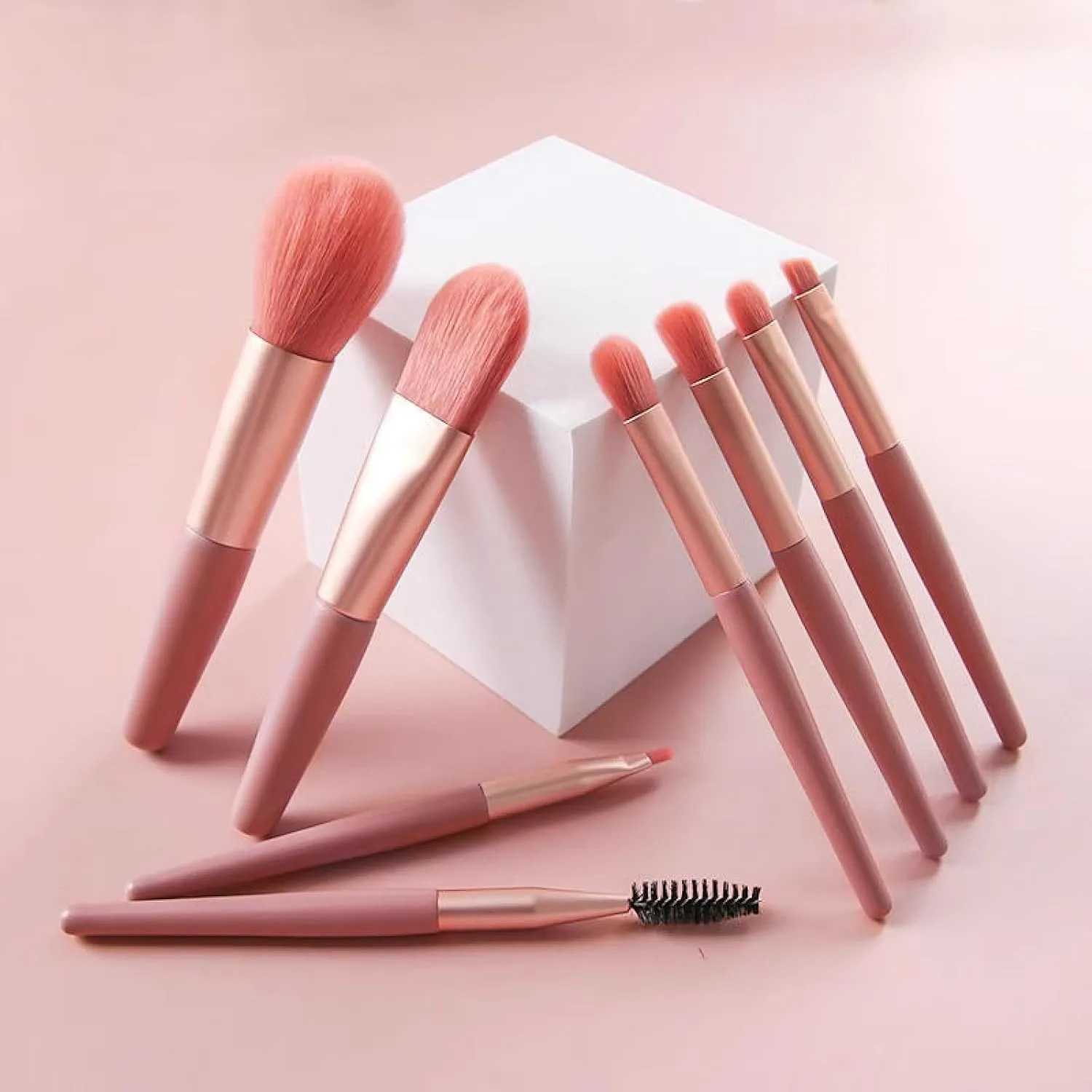 Makeup brush set, Cangzhou 8 portable makeup brush sets, brushes, loose powder, eyeshadow brushes, foundations, mascara brushes, beauty tools