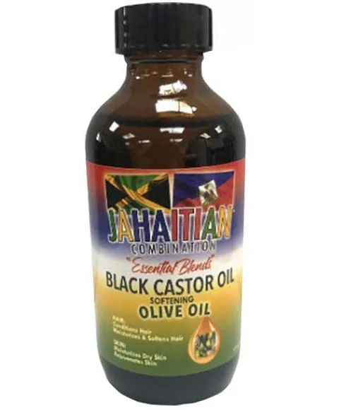 Mamado Jahaitian Combination Black Castor Oil With Olive Oil