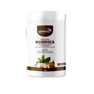 Mandioca Cassava Damaged Hair Reconstruction Treatment Mask 1Kg - Paiolla