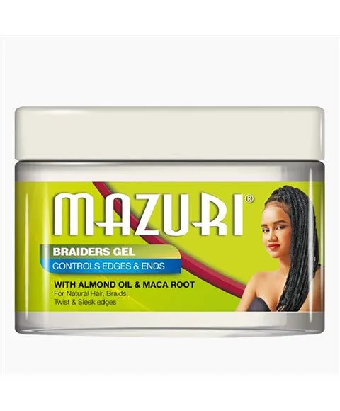 Mazuri Braiders Gel Controls Edges And Ends With Almond Oil & Maca Root 355ml