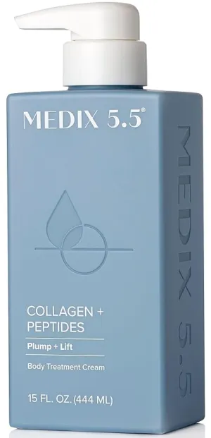 Medix 5.5 Collagen Cream Skin Care Face Lotion & Body For Dry - 444ml