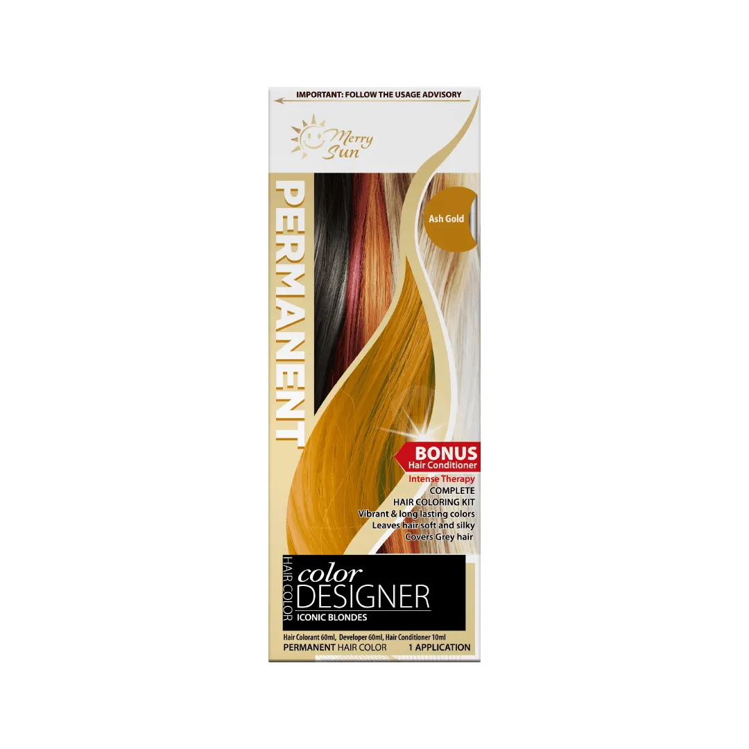 MerrySun Permanent Hair Color - Ash Gold