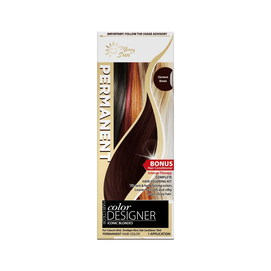 MerrySun Permanent Hair Color - Chestnut Brown
