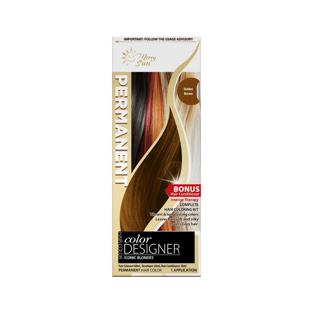 MerrySun Permanent Hair Color - Golden Brown