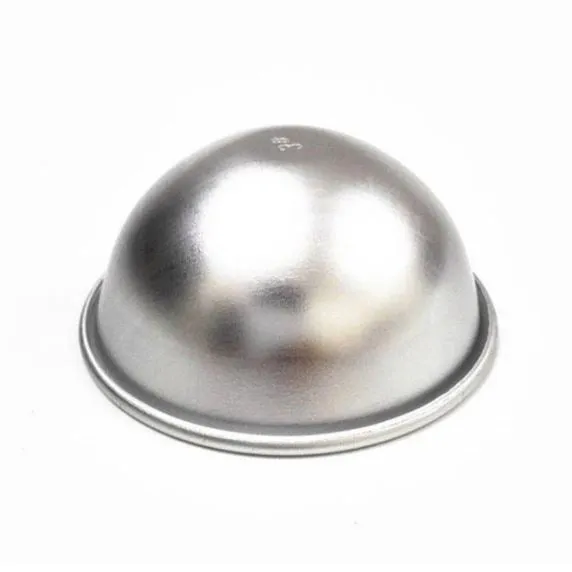 Metal Bath Bomb Sphere Mould 55mm