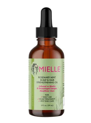 Mielle, Scalp & Hair Strengthening Oil, Rosemary Mint, 2 fl oz (59 ml)