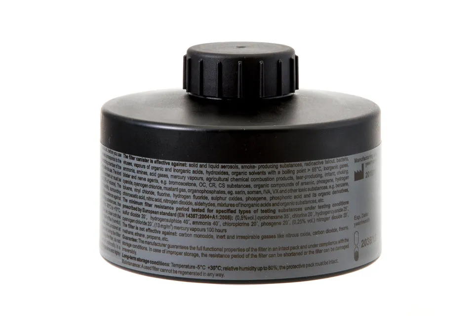 Mira Safety CBRN Gas Mask Filter NBC-77 SOF 40mm Thread