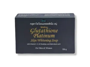 Mistline Glutathione Platinum Skin Whitening Soap 135g