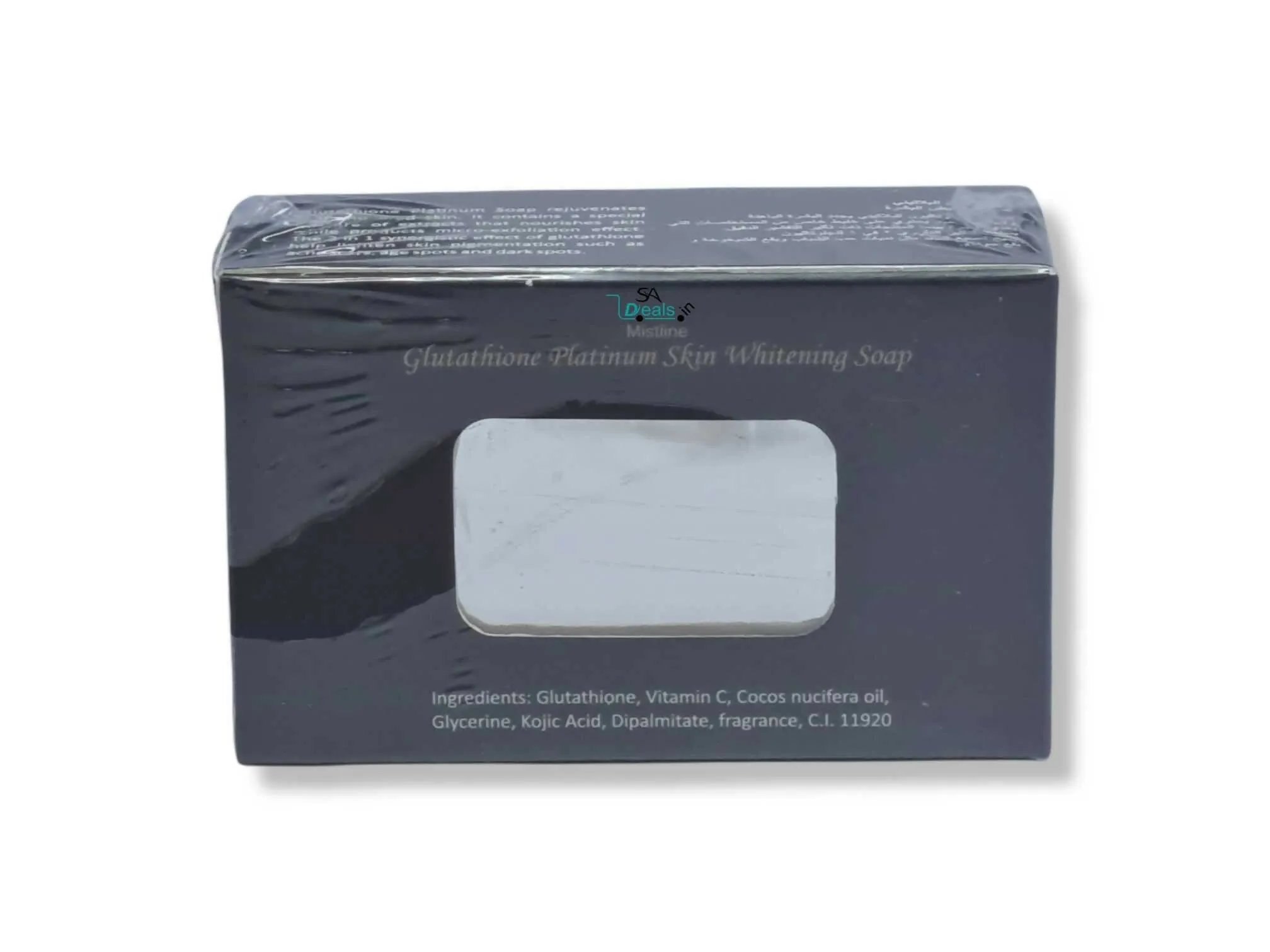 Mistline Glutathione Platinum Skin Whitening Soap 135g