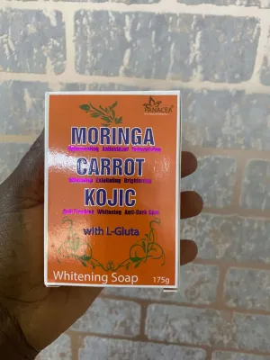 Moringa Carrot Kojic Soap