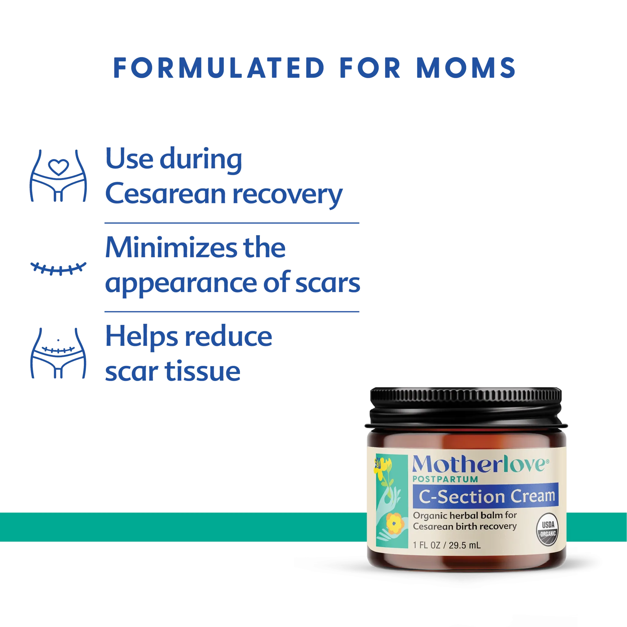 Motherlove C-Section Cream - 1 oz