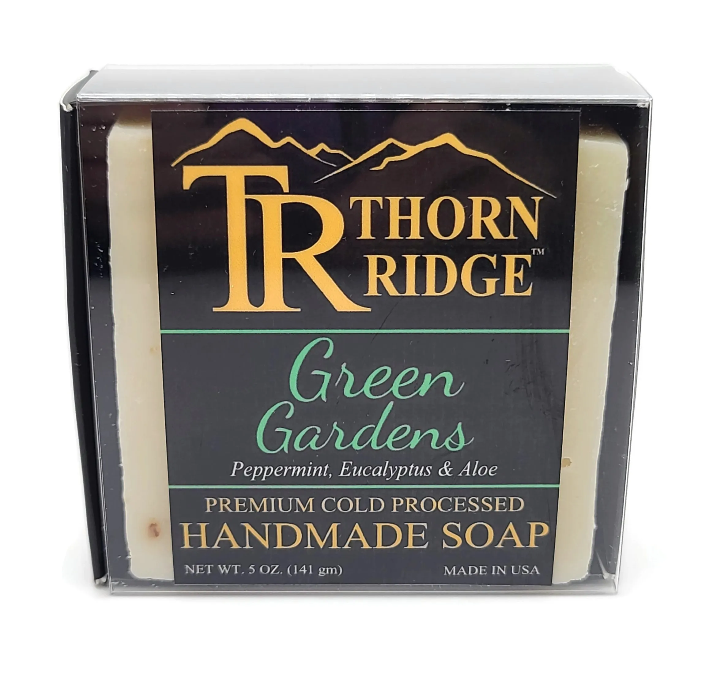 Mountain Retreat Collection: 4 Handmade Soap Bars - 5 Ounces Each (Pack of 4)