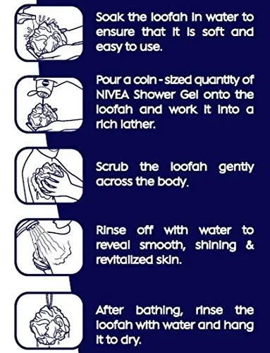 Nivea Bath Care Shower Water Lily Oil, 250ml