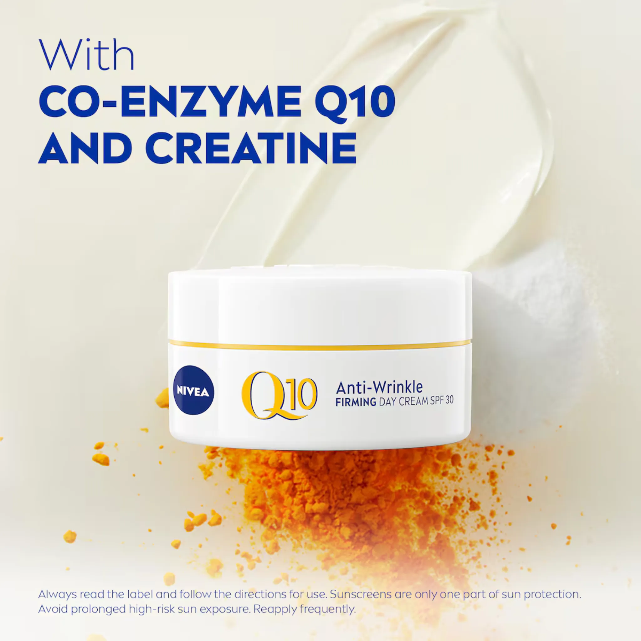 Nivea Q10 Anti Wrinkle Day Cream Anti Ageing Moisturiser Spf30 (Australia) 50mL