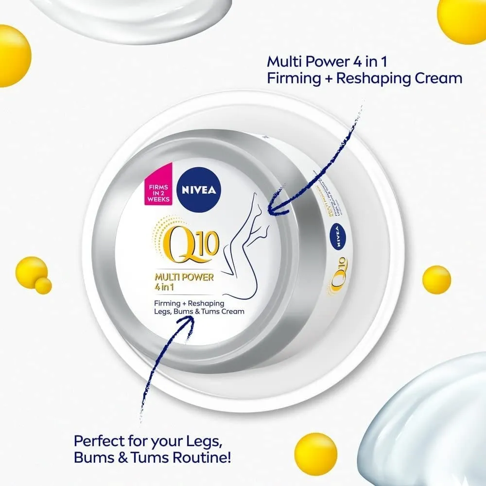 Nivea Q10 Multi Power 4-in-1 Firming & Reshaping Body Cream 300ml