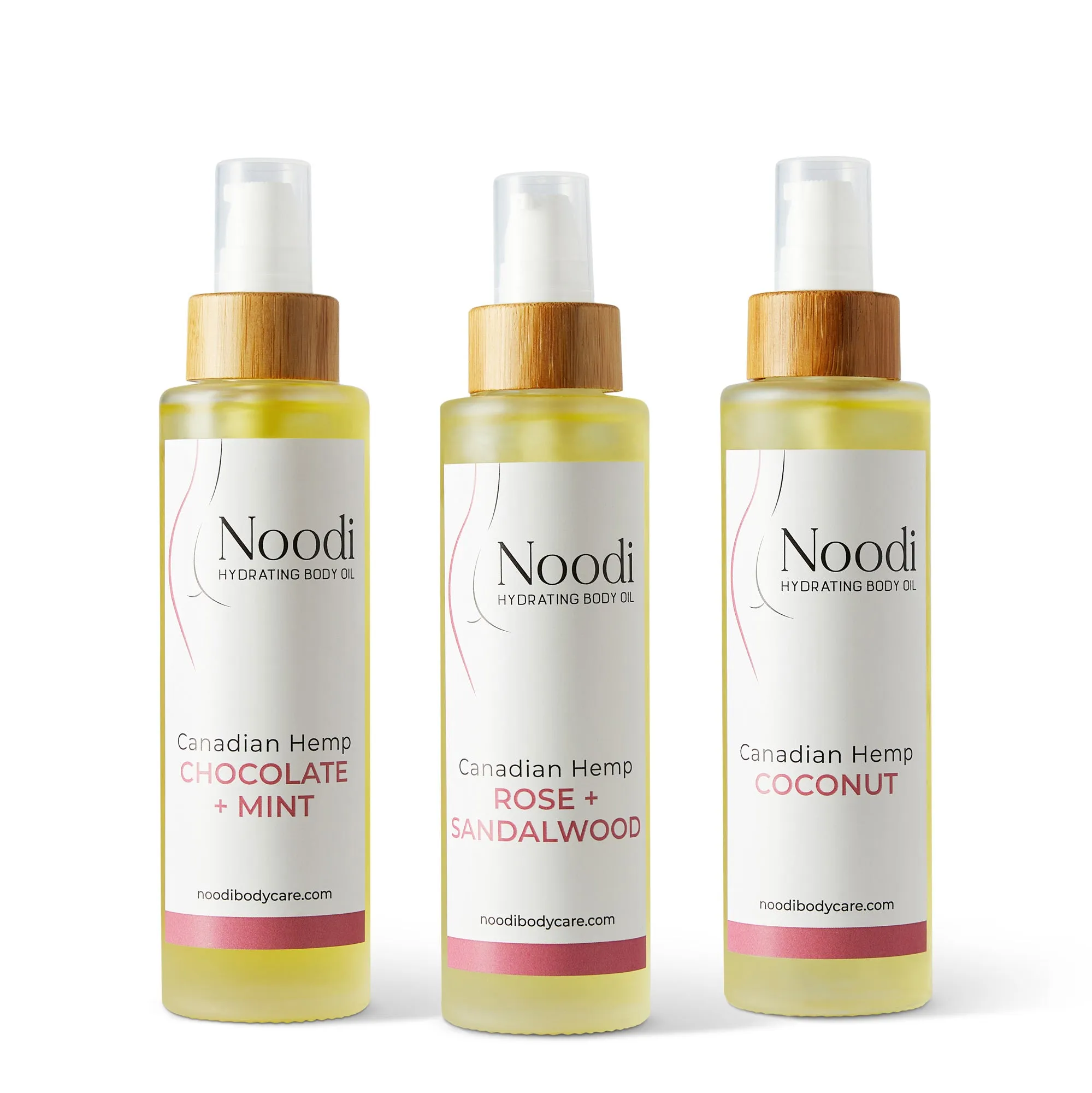 Noodi Hemp Body Oil - TRAVEL SIZE Chocolate   Mint, 30ml