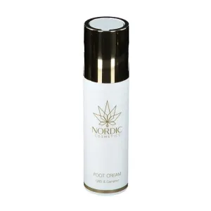 Nordic Cosmetics Foot Cream CBD   Camphor