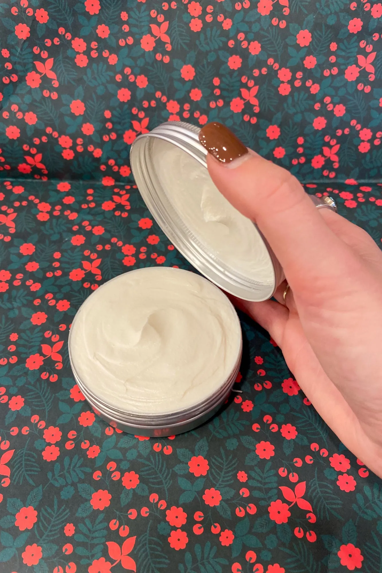 Norfolk Natural Living 100ml Geranium & Tomato Leaf Hand Cream Tin