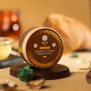 Nursing Nipple Balm (With Desi Ghee) | Soothes Sore & Cracked Nipples - Breastfeeding Safe | 50 g
