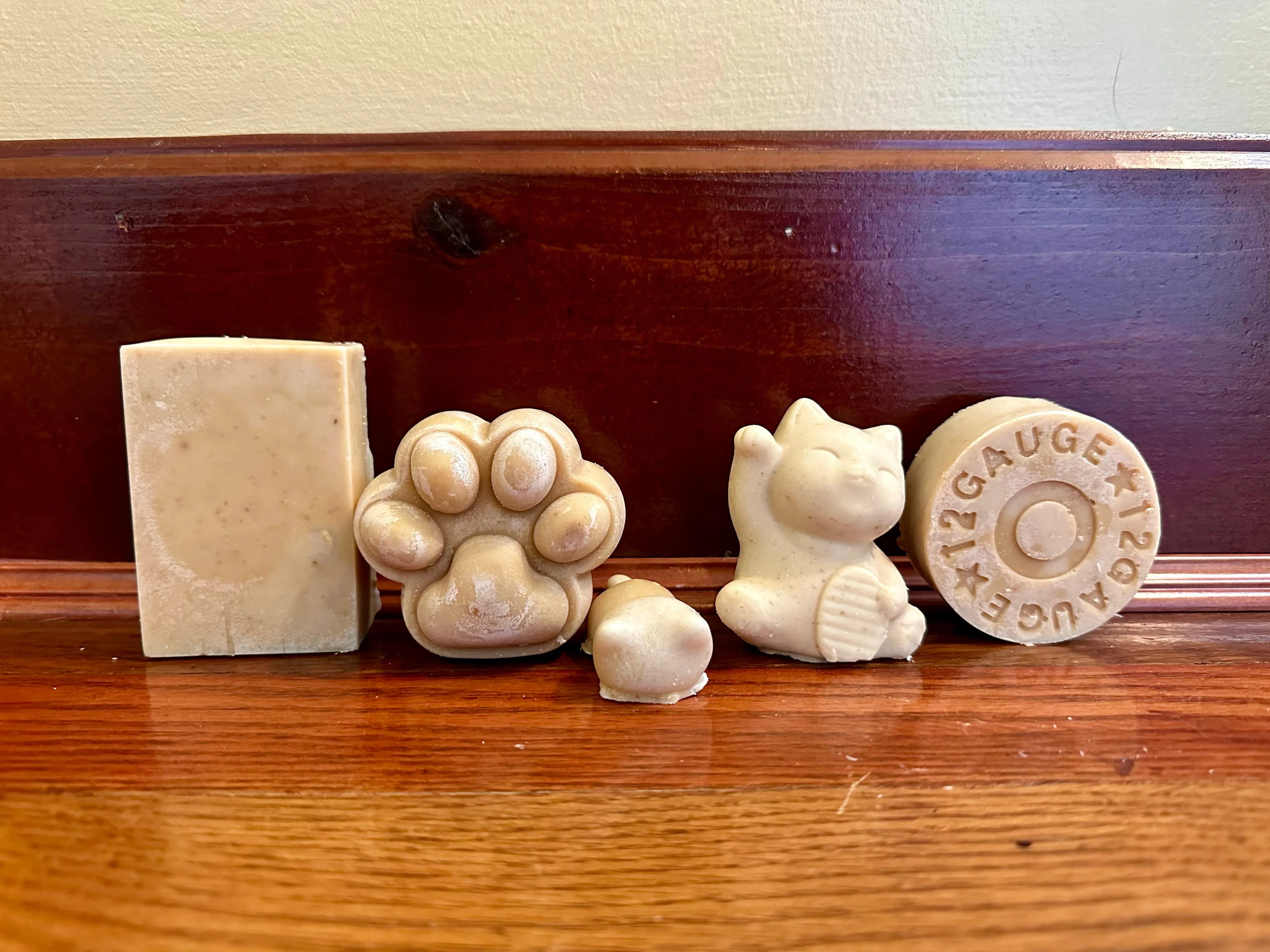 Oatmeal Honey Soap Shampoo Face & Body Soaps Grass Fed Tallow Bar Carnivore Colloidal Soap Handcrafted Artisan HomeMade All Natural Skincare