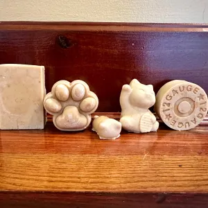 Oatmeal Honey Soap Shampoo Face & Body Soaps Grass Fed Tallow Bar Carnivore Colloidal Soap Handcrafted Artisan HomeMade All Natural Skincare