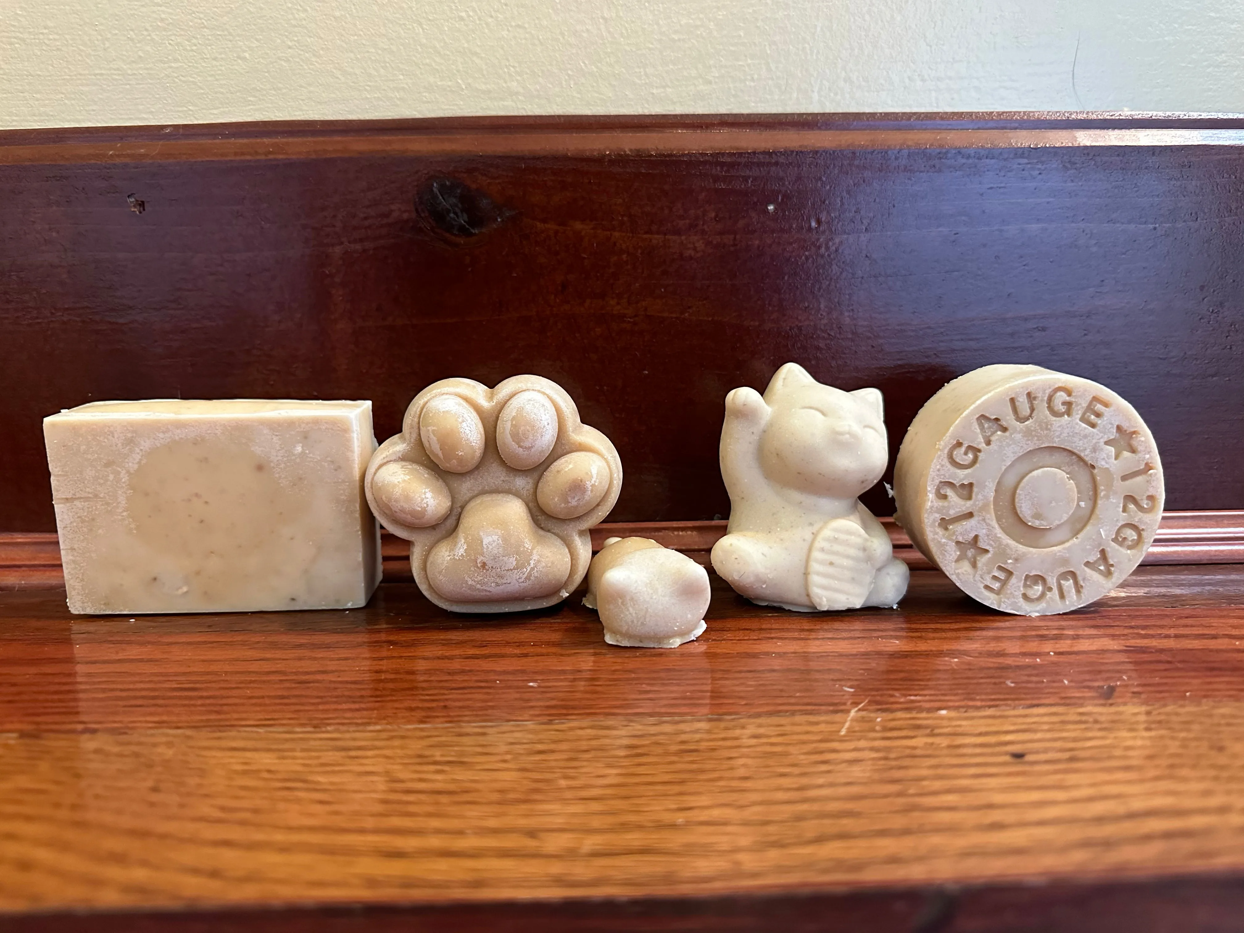 Oatmeal Honey Soap Shampoo Face & Body Soaps Grass Fed Tallow Bar Carnivore Colloidal Soap Handcrafted Artisan HomeMade All Natural Skincare