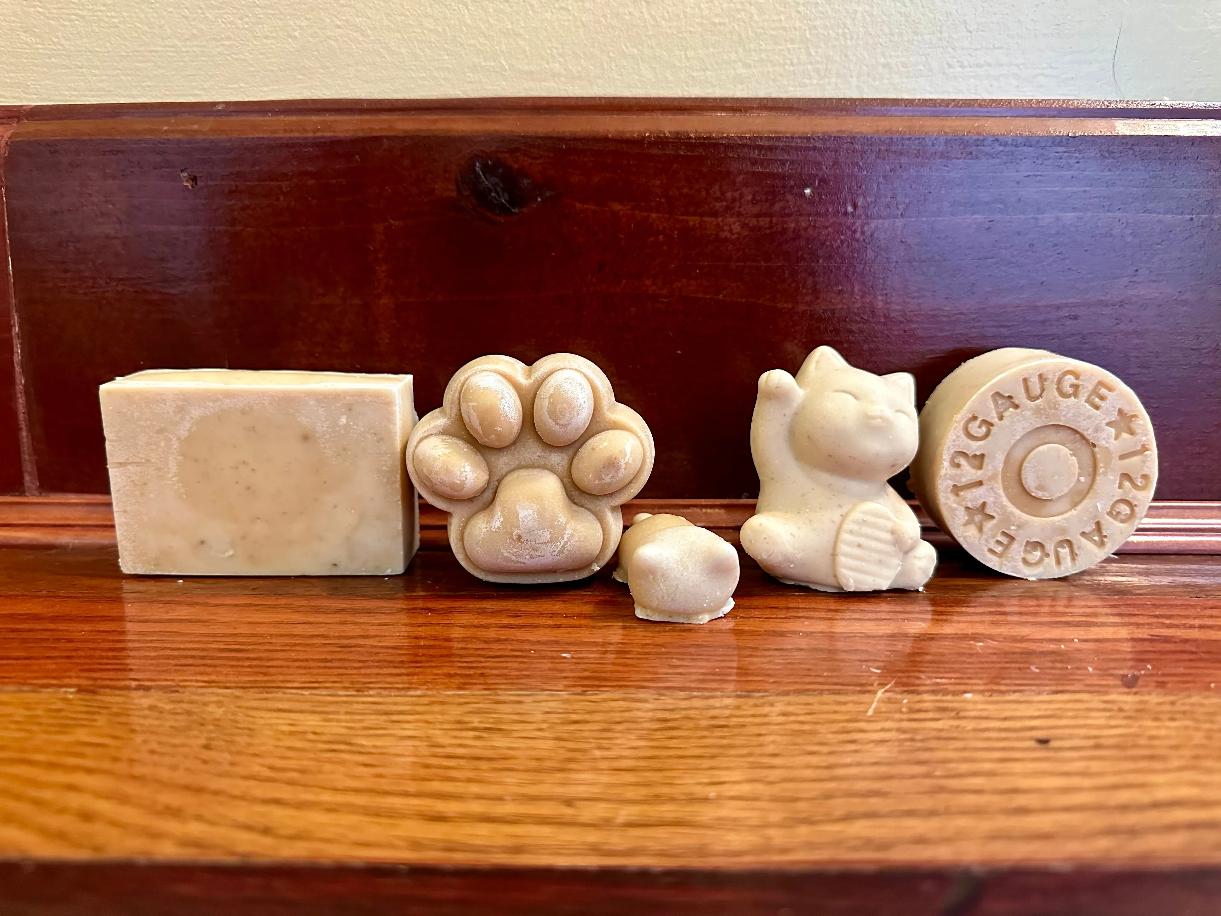 Oatmeal Honey Soap Shampoo Face & Body Soaps Grass Fed Tallow Bar Carnivore Colloidal Soap Handcrafted Artisan HomeMade All Natural Skincare