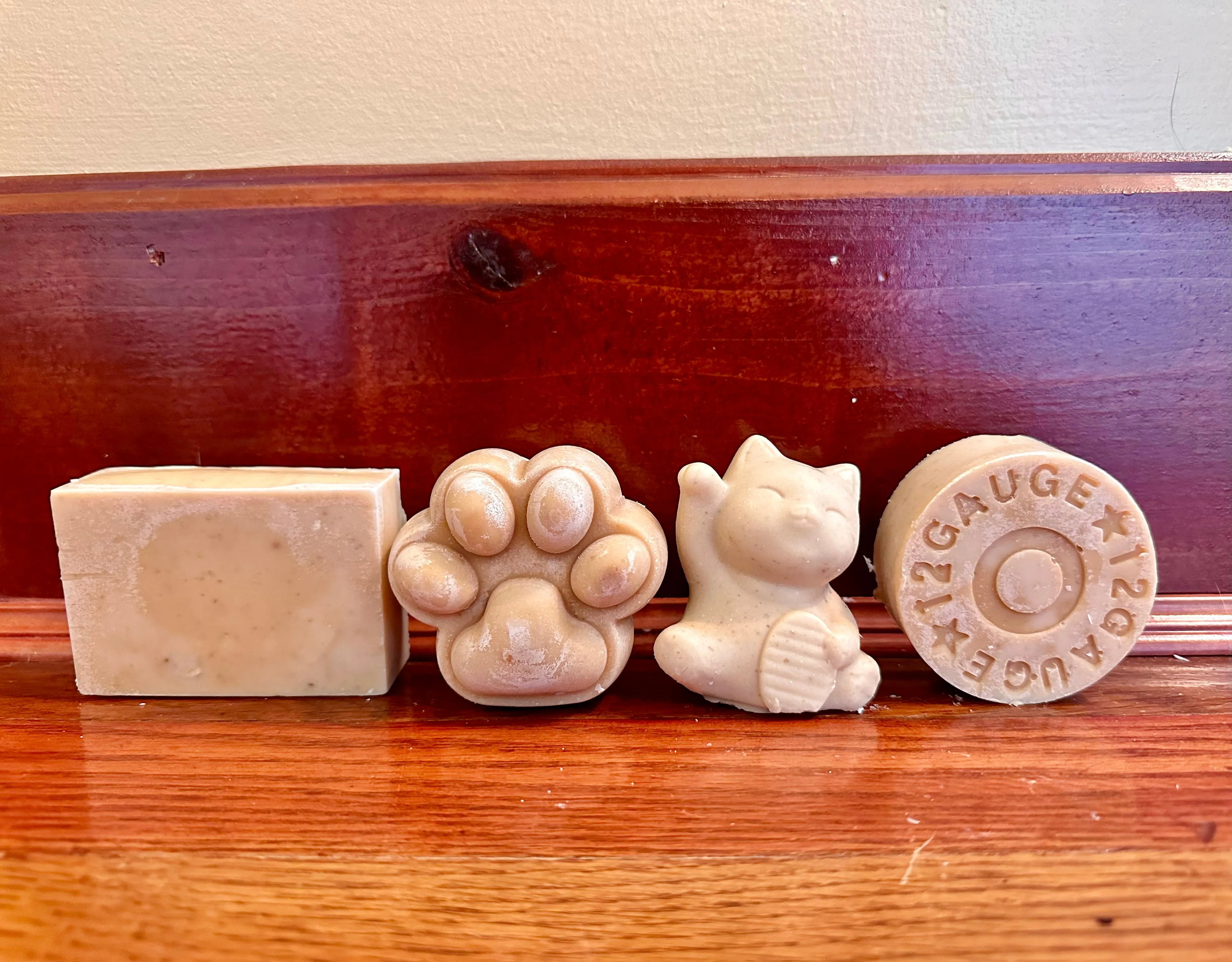 Oatmeal Honey Soap Shampoo Face & Body Soaps Grass Fed Tallow Bar Carnivore Colloidal Soap Handcrafted Artisan HomeMade All Natural Skincare