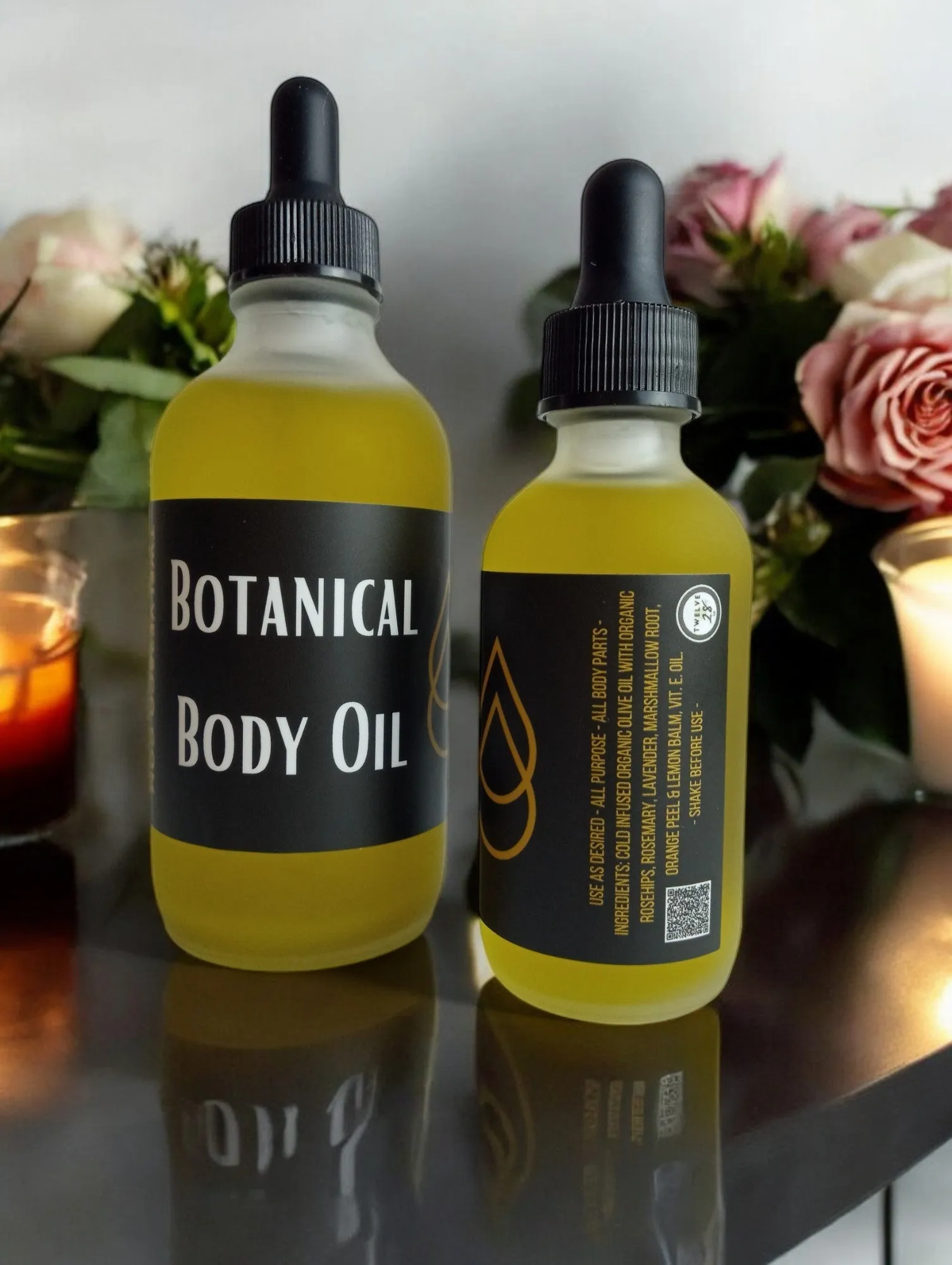 ORGANIC BOTANICAL BODY OIL - ALL PURPOSE - ALL BODY PARTS