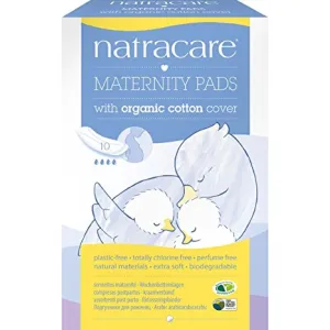 Organic Maternity Pads by Natracare (10/box)