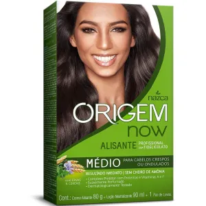 Origem Now Thioglycolate Medium Smoothing Herbs Cereals Hair Kit - Nazca