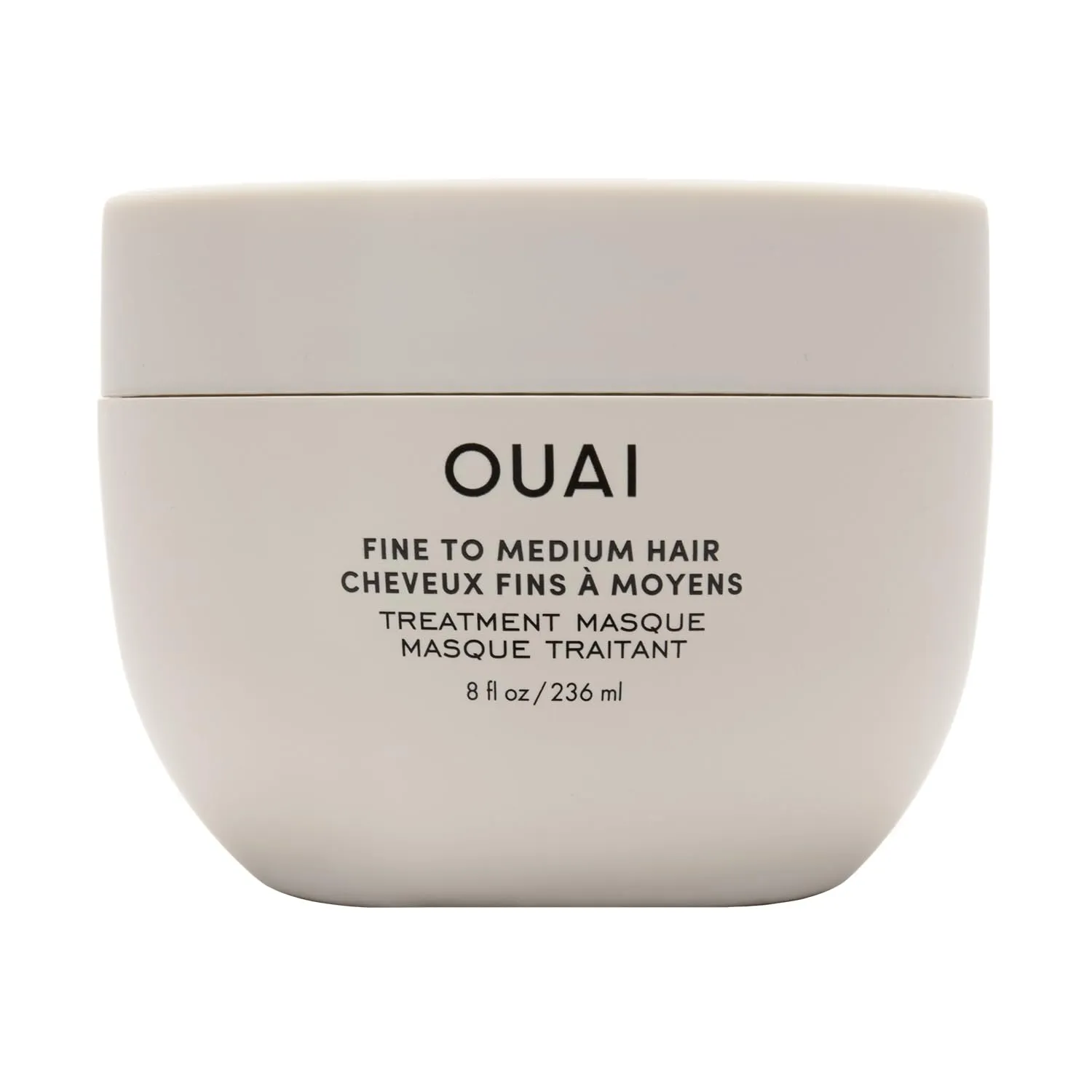 OUAI Fine to Medium Hair Treatment Masque - Hydrating Hair Mask to Help Repair Strands & Increase Shine - With Shea Butter, Keratin and Panthenol - Paraben, Phthalate & Sulfate Free (8 Fl Oz)