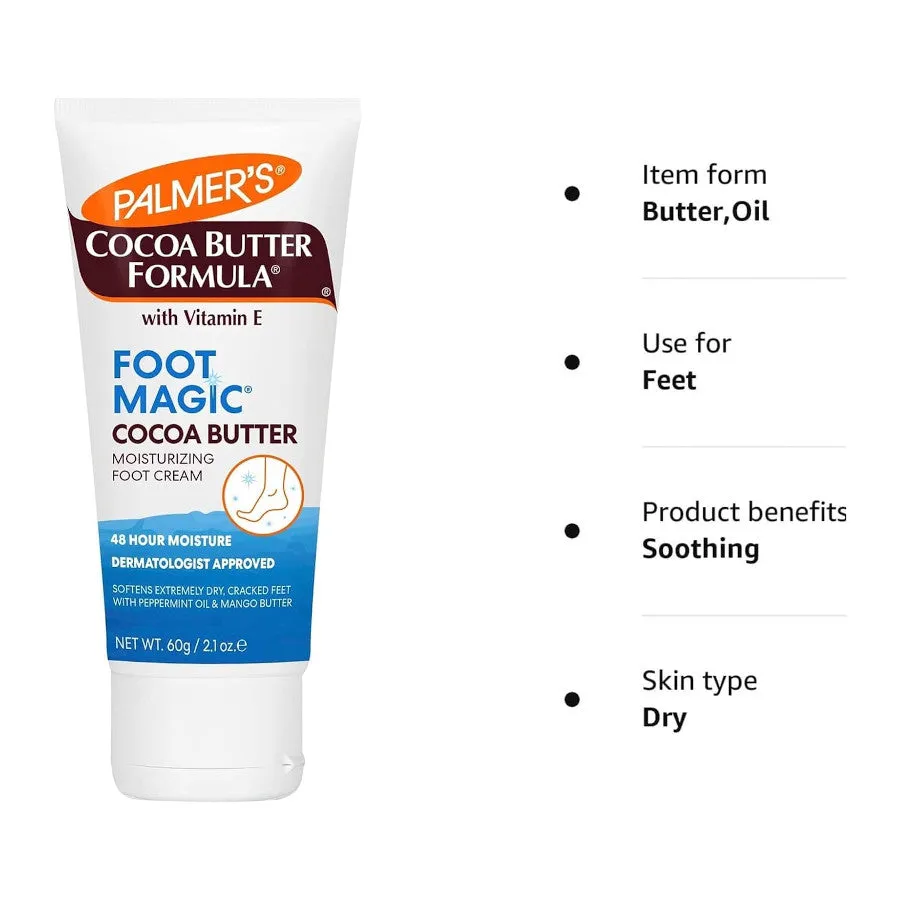 Palmers Cocoa Butter Formula Foot Magic Moisturizing Cream 60g
