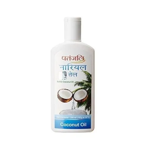 Patanjali Coconut Oil 100% Pure & Natural Oil 200ml (7oz)