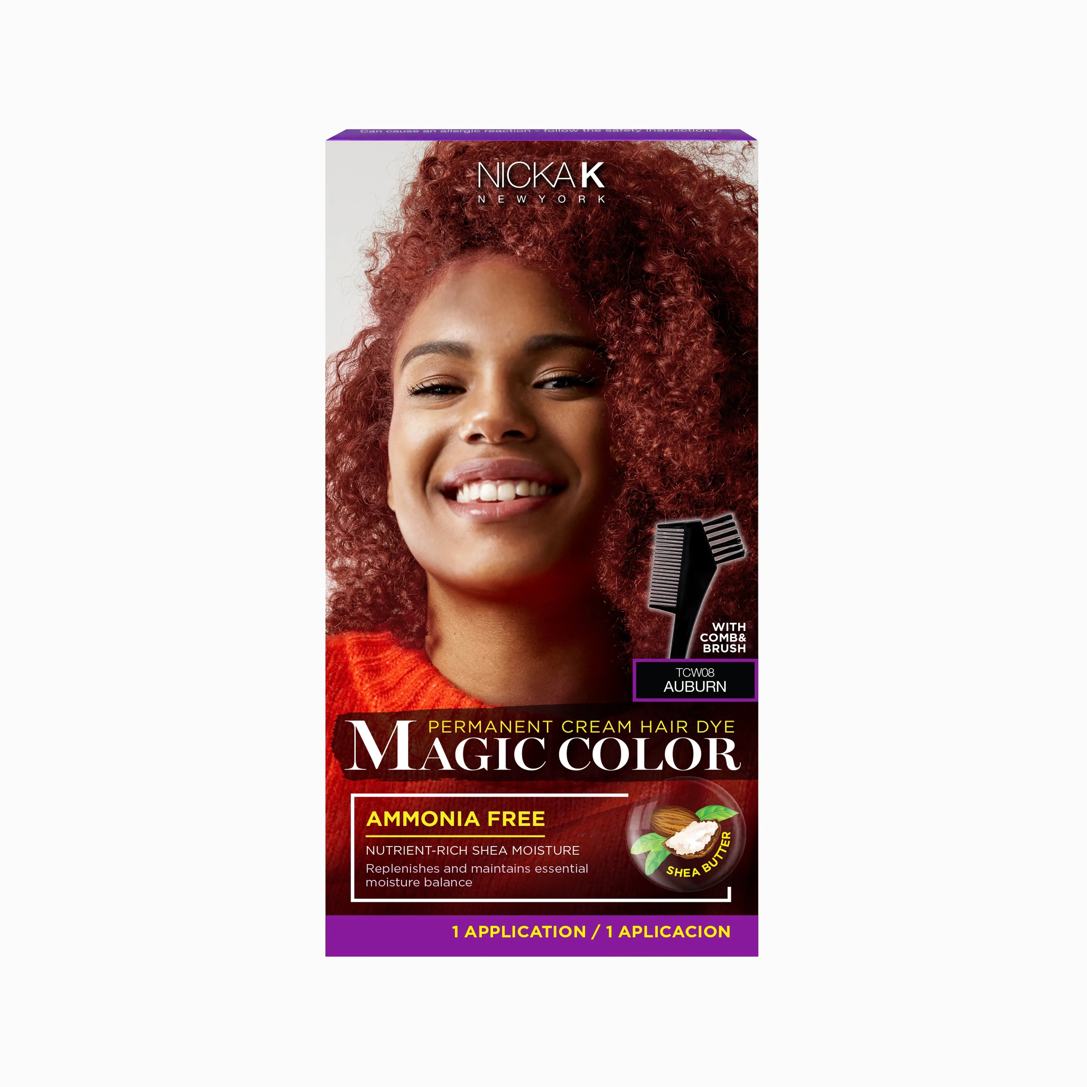 PERMANENT CREAM HAIR DYE MAGIC COLOUR