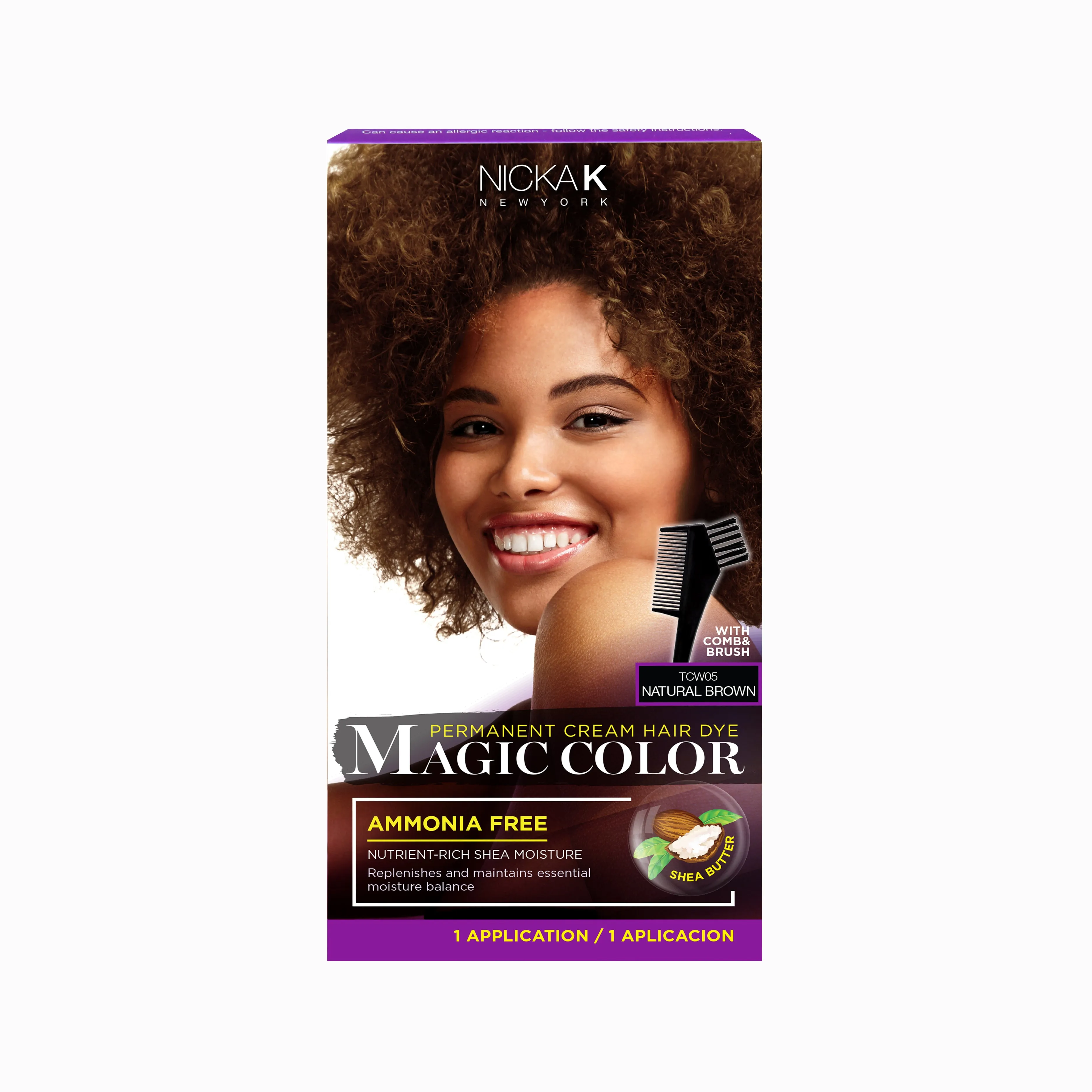 PERMANENT CREAM HAIR DYE MAGIC COLOUR