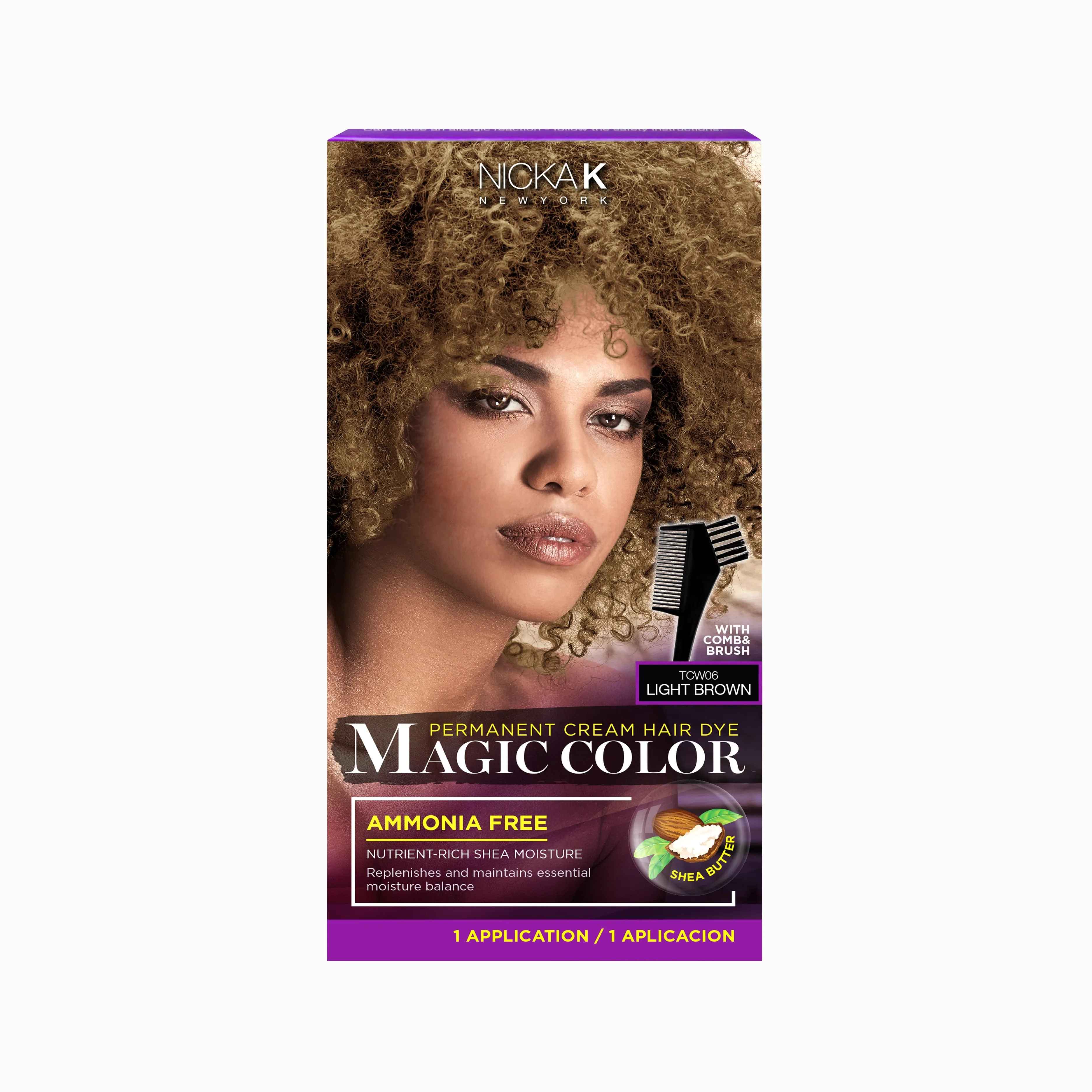 PERMANENT CREAM HAIR DYE MAGIC COLOUR