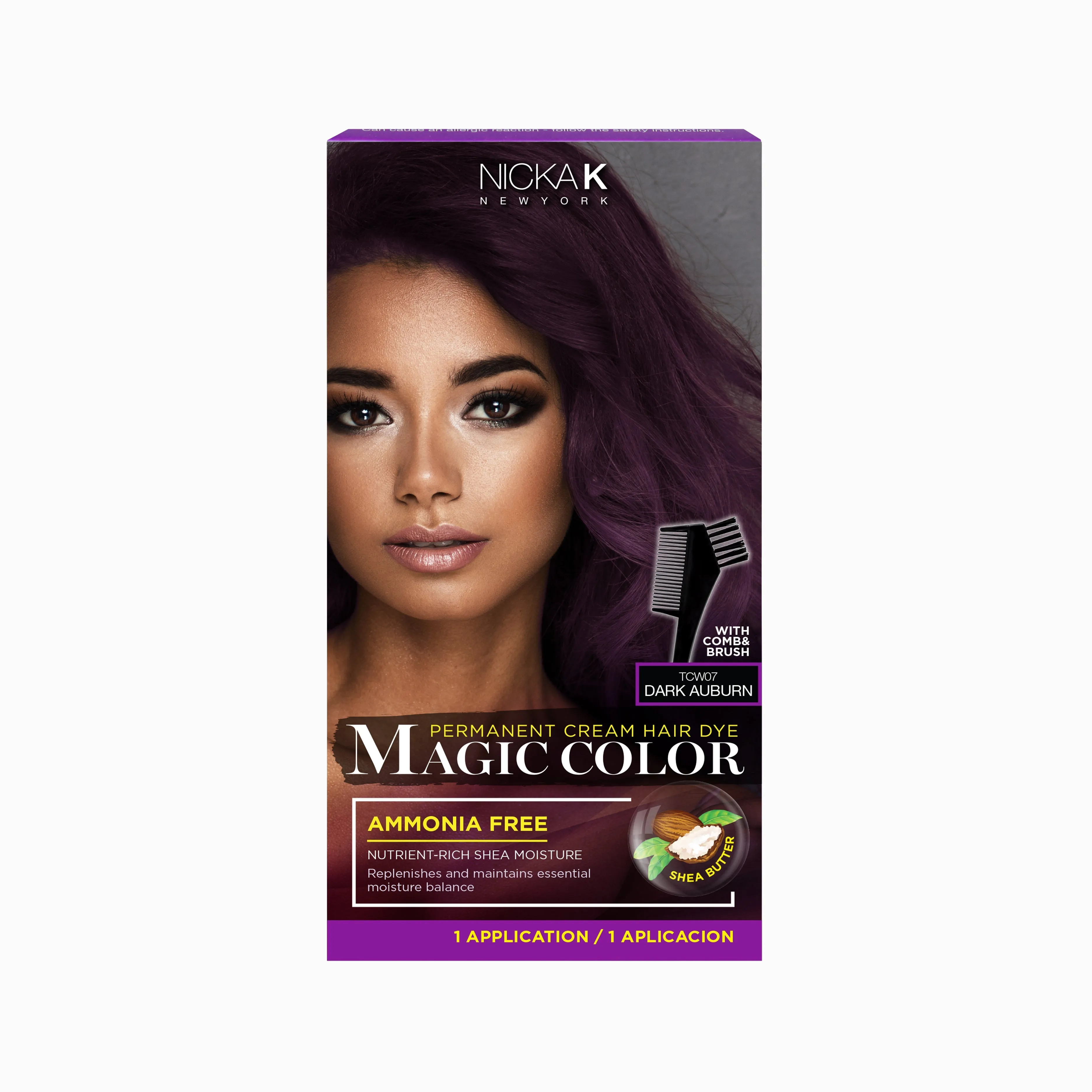 PERMANENT CREAM HAIR DYE MAGIC COLOUR